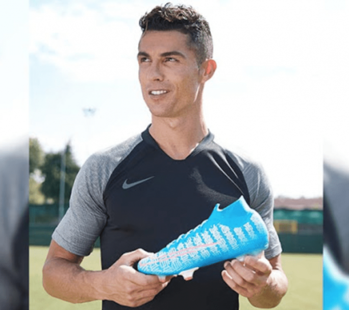 Fútbol Internacional: Cristiano usa unos botines inéditos para mejorar su velocidad