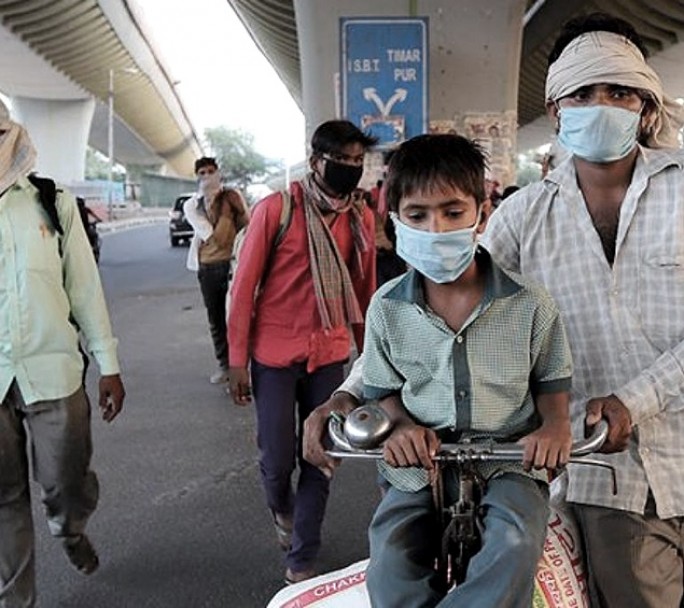India superó los ocho millones de contagios de coronavirus y es el segundo país más afectado