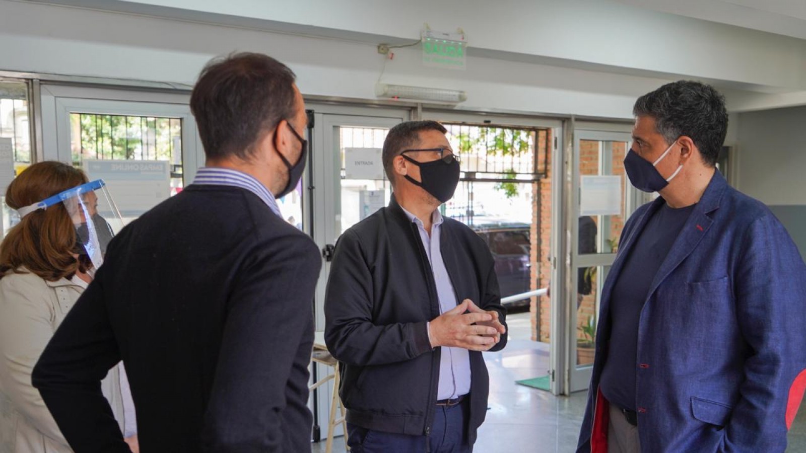 En Vicente López, los alumnos de la Escuela Municipal Paula Albarracín de Sarmiento volvieron a clases
