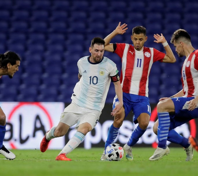 Argentina empató con Paraguay y cedió sus dos primeros puntos en las eliminatorias