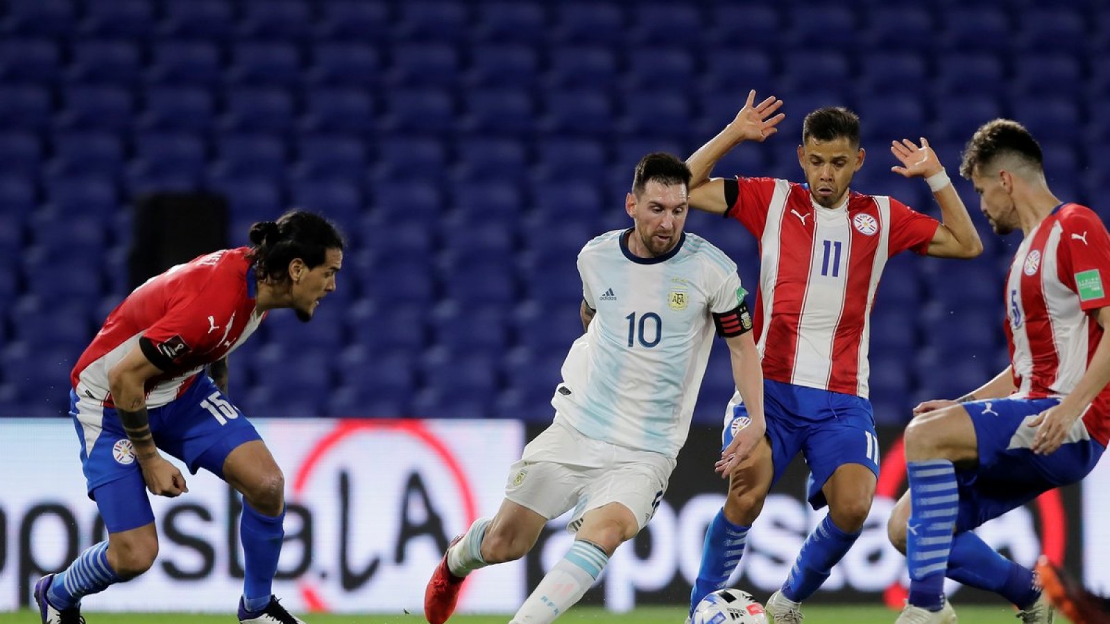 Argentina empató con Paraguay y cedió sus dos primeros puntos en las eliminatorias