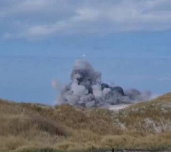 Detonaron la última mina terrestre que quedaba en las Islas Malvinas