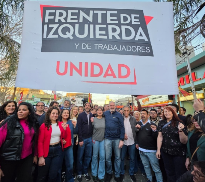En La Matanza el frente de izquierda cerró su campaña para las elecciones