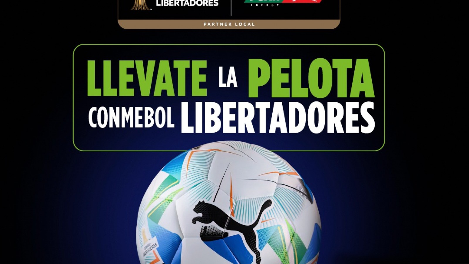 Sorteo de Puma Energy: cómo ganar la pelota oficial de la Copa Libertadores