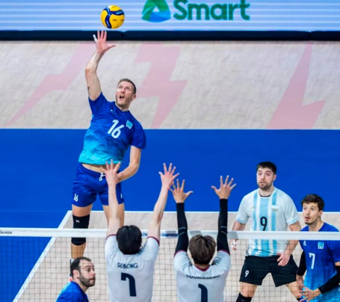 Argentina le ganó a Corea en el mundial de Voley y quedó cerca de la clasificación