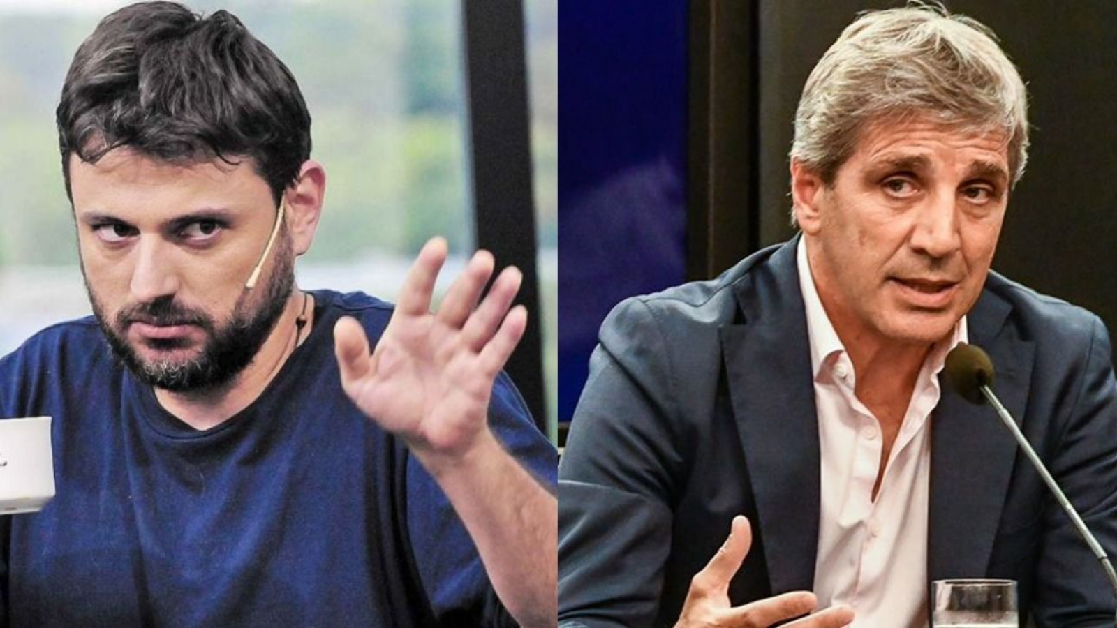 Despues de la agresion verbal de Grabois , Caputo le respondio con sarcasmo