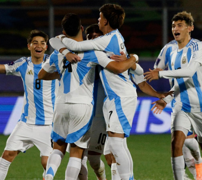 Triunfo de la Seleccion sub 20 ante Australia por 4 a 1 y clasificacion a octavos