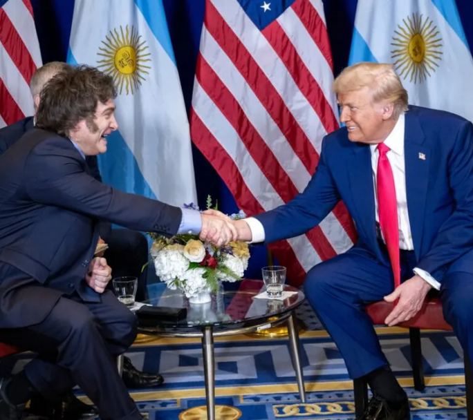 El Presidente Argentino Javier Milei, aseguro que Donald Trump es un ejemplo de liderazgo