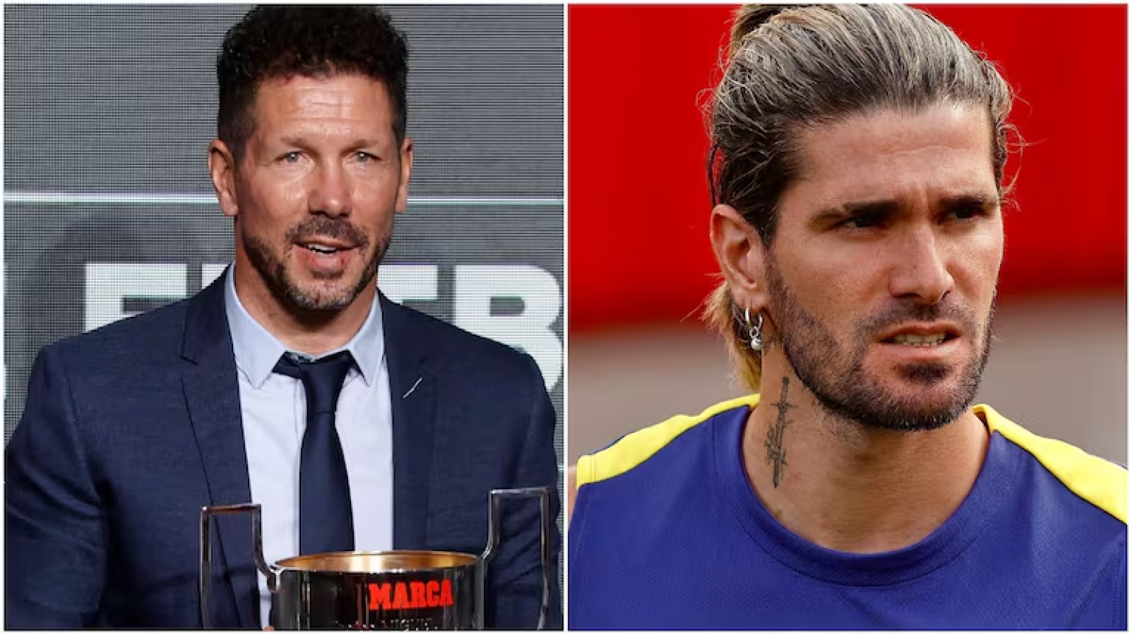 Rodrigo de Paul y Diego Simeone, hablaron de su amor por Racing en la previa