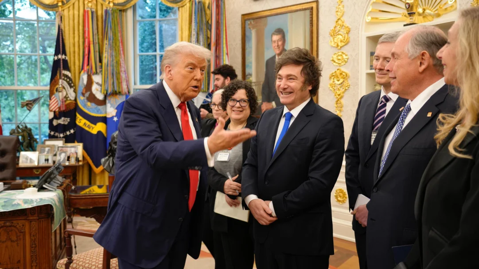 Trump felicitó a Milei: "El pueblo argentino justificó nuestra confianza en él"