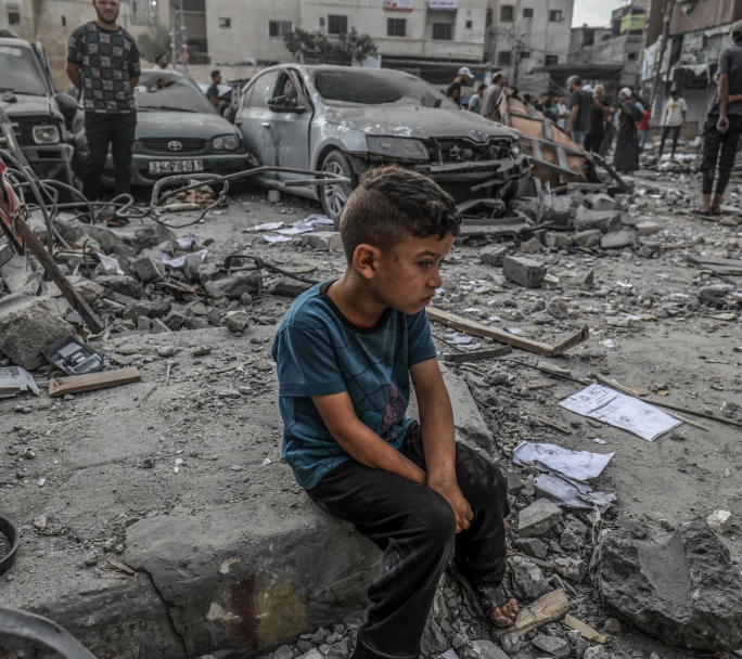 Récord histórico: más de 520 millones de niños vivieron en zonas de conflicto en 2024