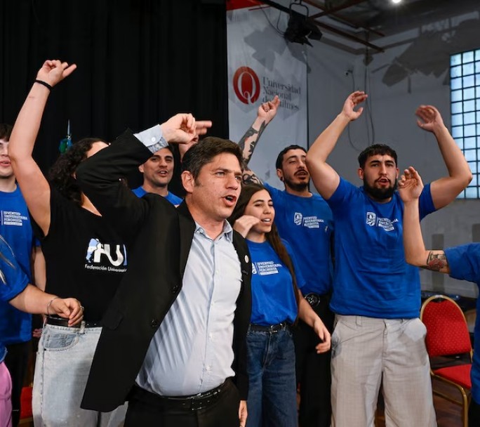 Interna en el PJ: Kicillof pide "patear la mesa" y lanza un mensaje contra el "pensamiento que baje de ningún lado"