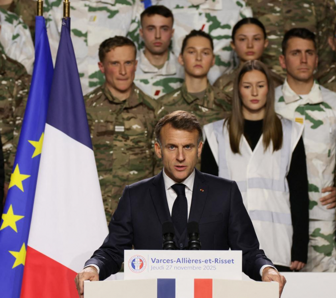 Francia presenta un nuevo servicio militar voluntario para jóvenes a partir de 2026