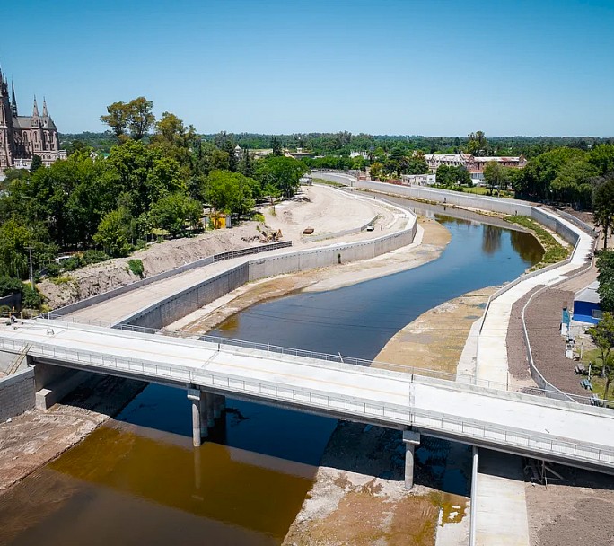 Turismo: inauguran una obra clave para evitar inundaciones en Buenos Aires
