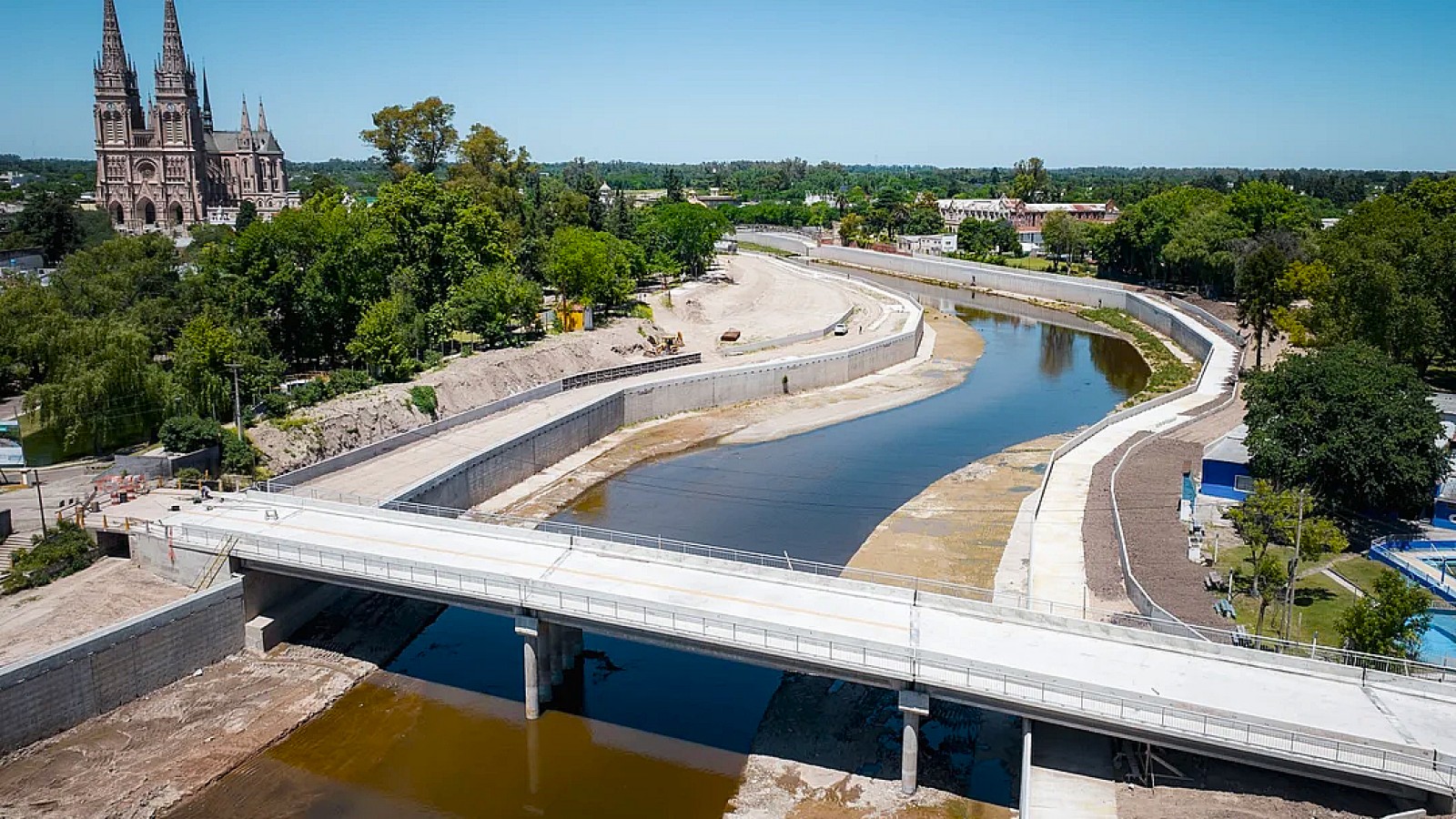 Turismo: inauguran una obra clave para evitar inundaciones en Buenos Aires