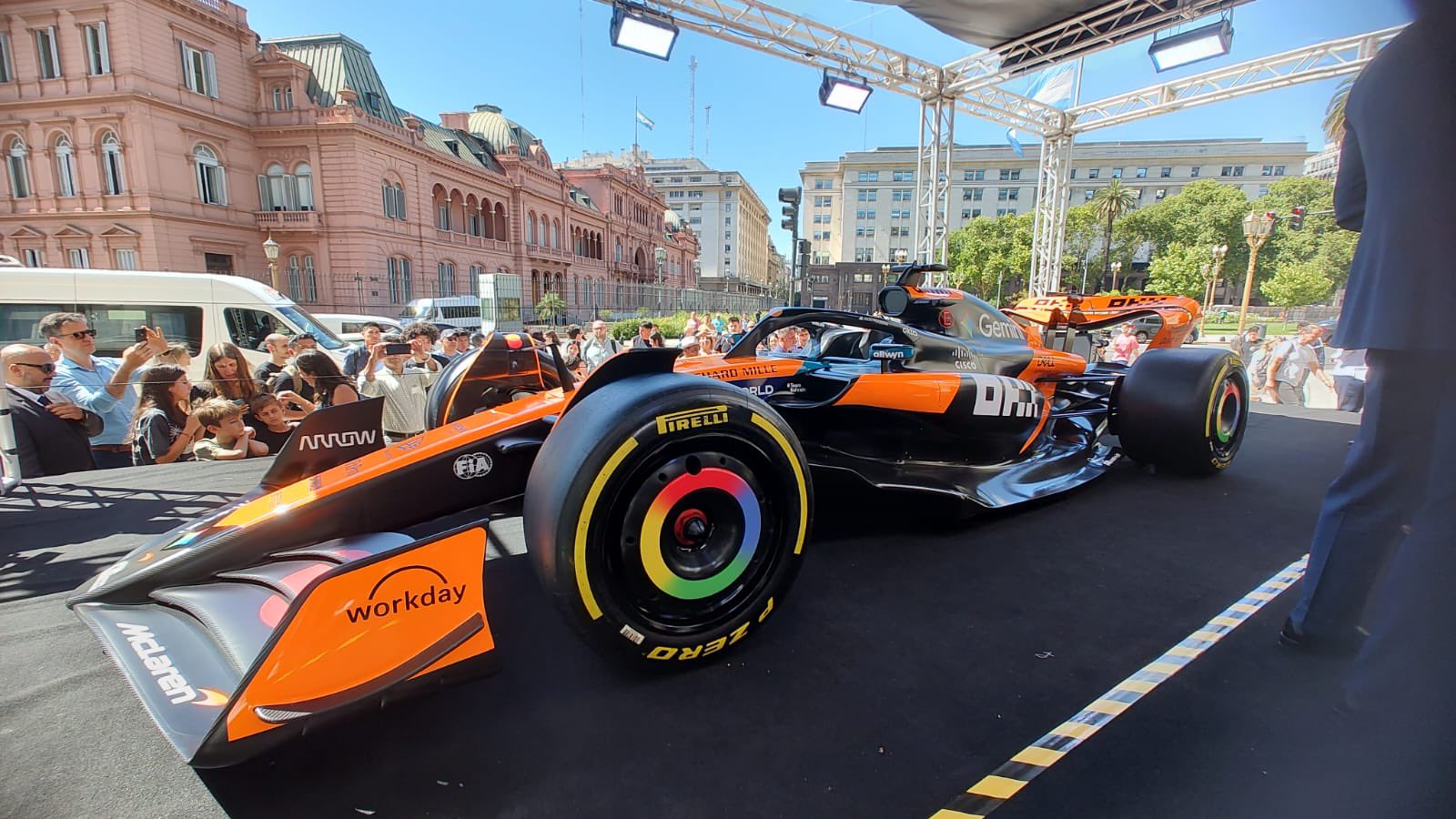 F1: dónde ver el McLaren campeón de Lando Norris en Buenos Aires