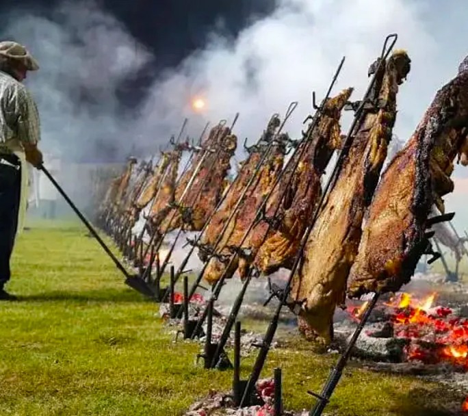 Fiesta del Costillar a la estaca en la Ruta 2: cuándo se hace y cómo llegar