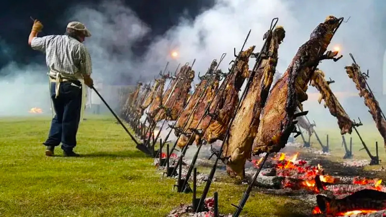 Fiesta del Costillar a la estaca en la Ruta 2: cuándo se hace y cómo llegar