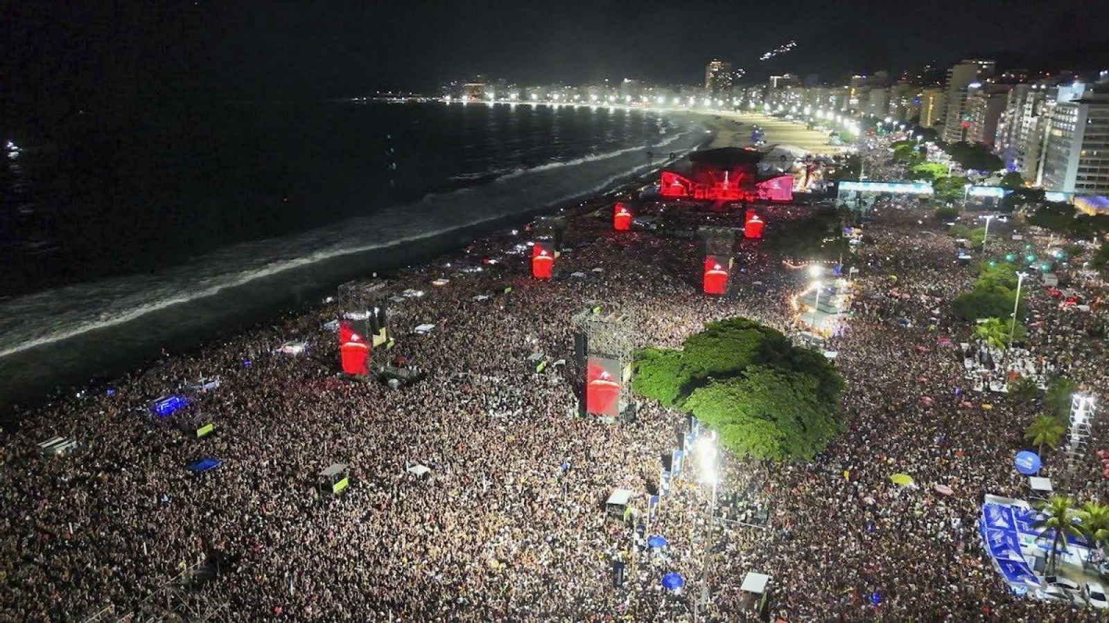 Río de Janeiro ya baraja artistas para shows gratuitos en 2026