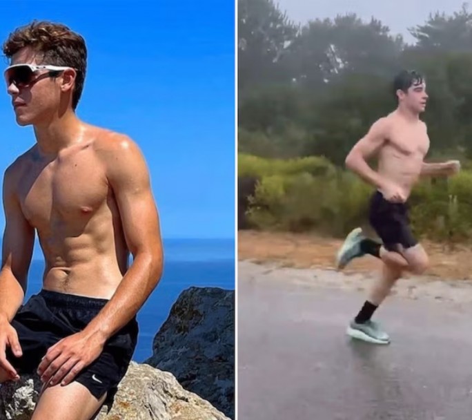 Colapinto se prepara con todo para la F1: lució un gran cambio físico corriendo bajo la lluvia