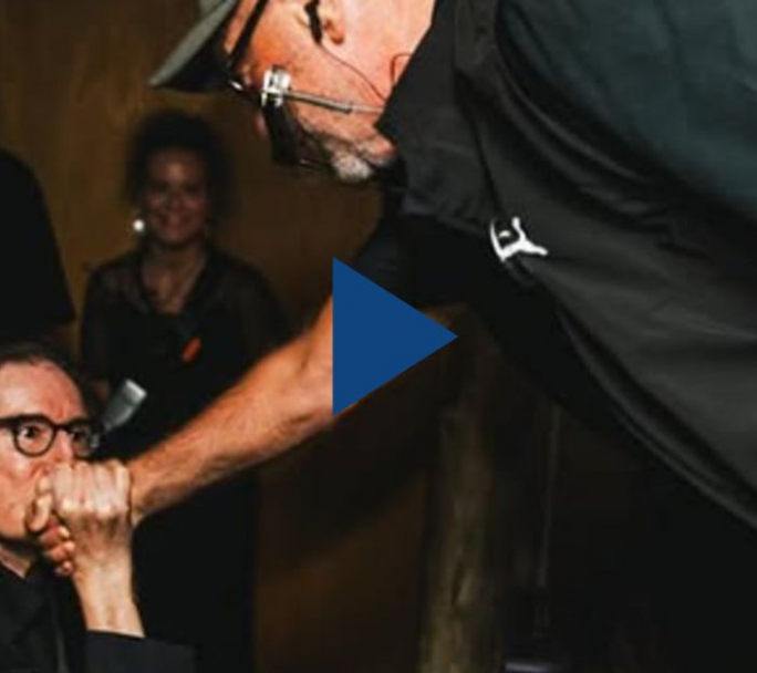 Charly García reapareció en público y sorprendió a todos en un show de León Gieco en Uruguay