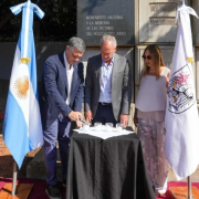 Acto en la Plaza de la Shoá para recordar a las víctimas del Holocausto