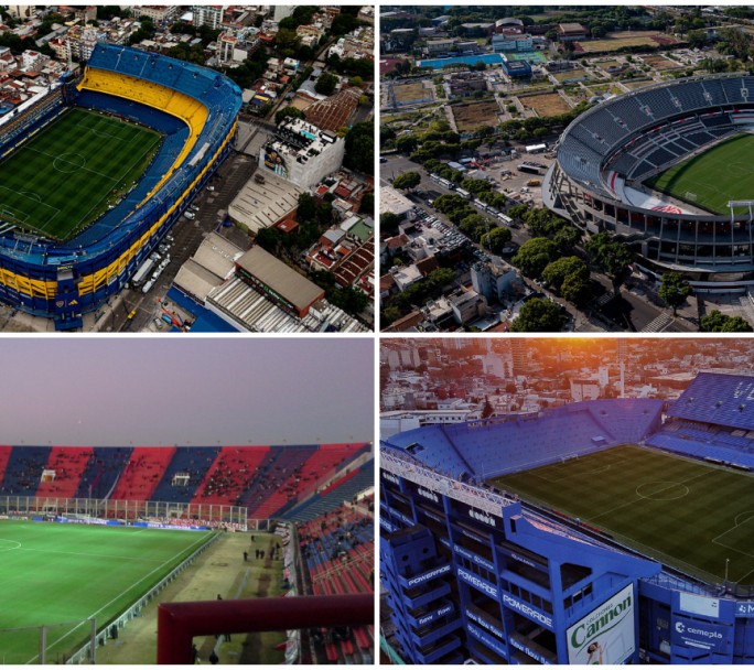 Los 10 estadios de fútbol más famosos de Buenos Aires