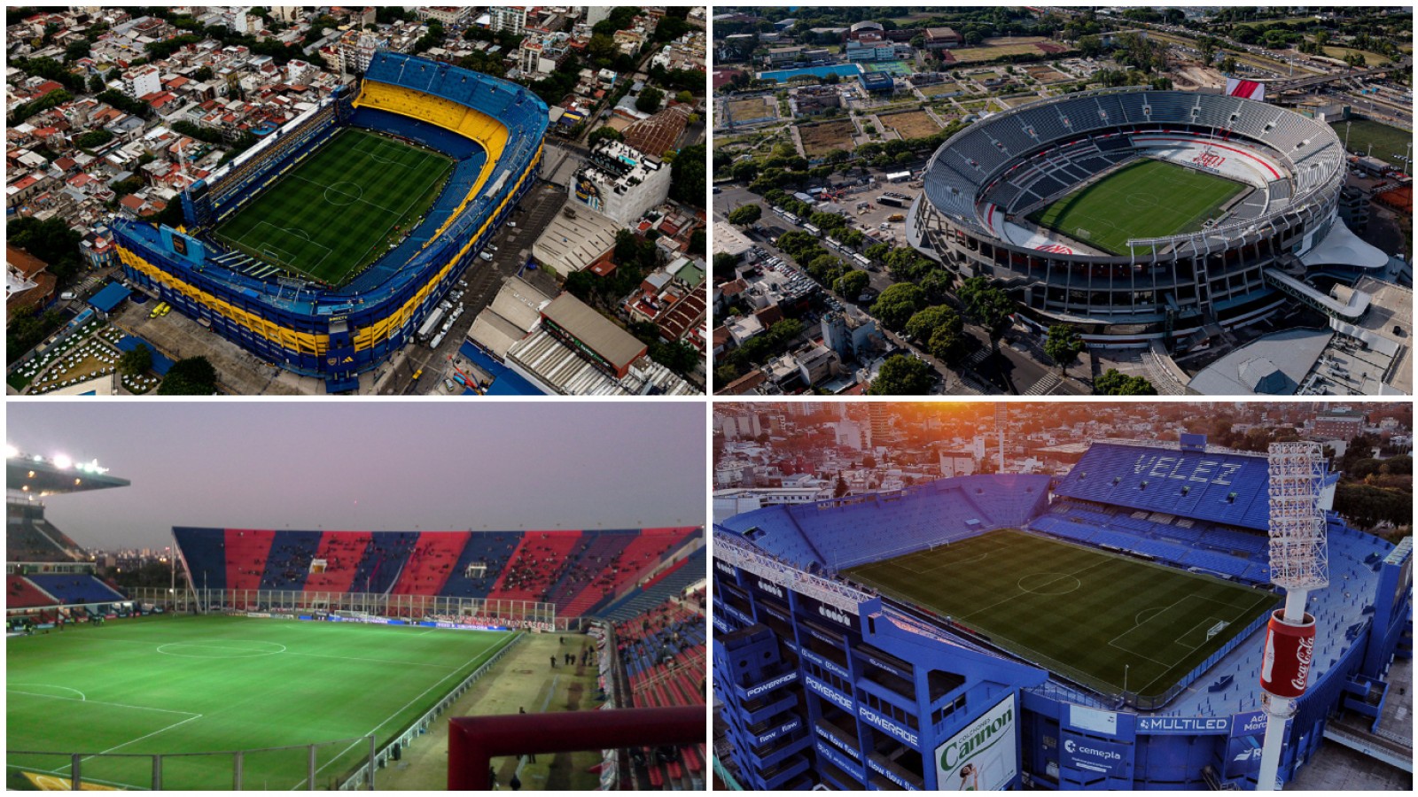 Los 10 estadios de fútbol más famosos de Buenos Aires