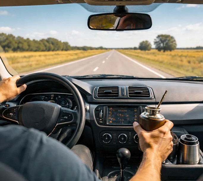 Mate al volante: en qué provincias está prohibido y por qué la multa puede ser carísima
