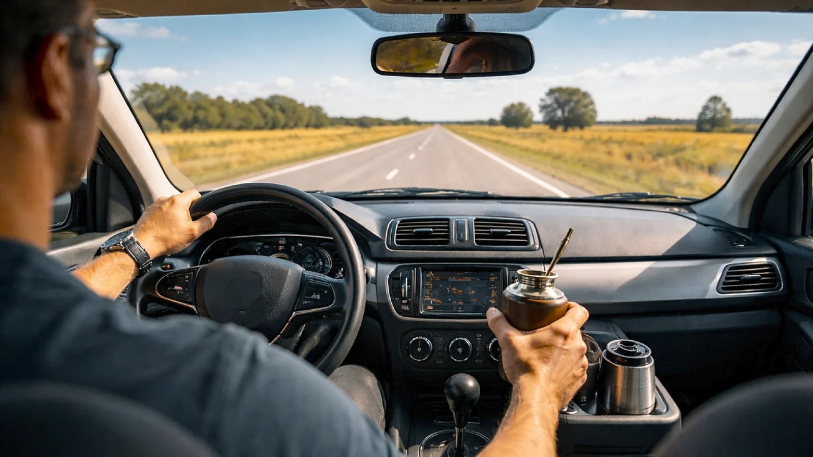 Mate al volante: en qué provincias está prohibido y por qué la multa puede ser carísima