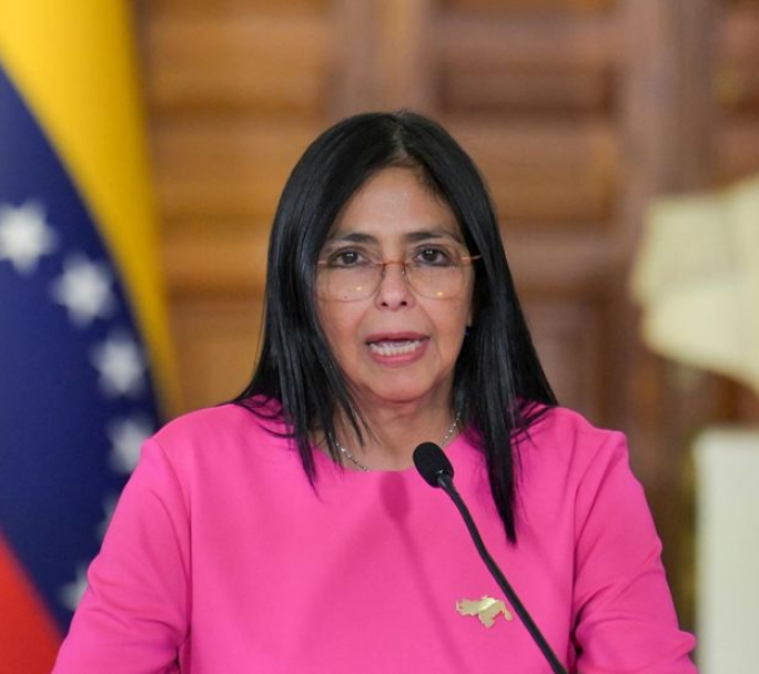 Delcy Rodríguez pidió a Trump que levante el bloqueo y las sanciones contra Venezuela