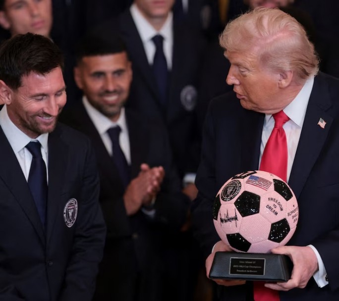 Messi en la Casa Blanca: El encuentro con Trump que rompió el protocolo