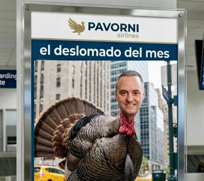 Se viralizan memes que ironizan sobre el "deslome" de Manuel Adorni en Nueva York