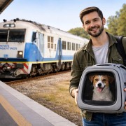 Ya se puede viajar con mascotas en el tren Buenos Aires - Mar del Plata: requisitos y precios