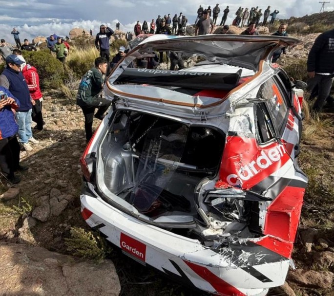 Duelo en el Rally: un fallecido tras un grave accidente en el tramo Giulio Cesare
