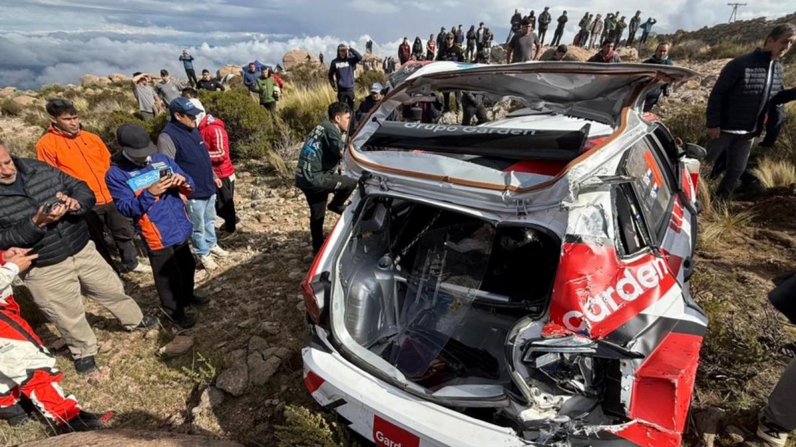 Duelo en el Rally: un fallecido tras un grave accidente en el tramo Giulio Cesare
