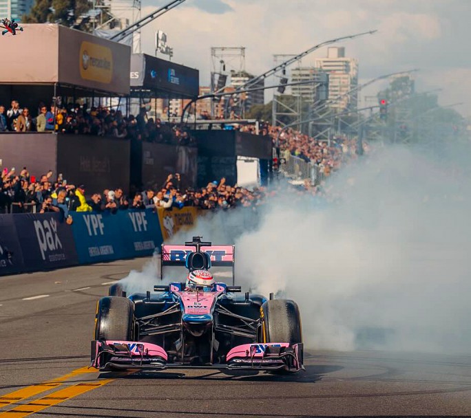 Franco Colapinto se lució en Buenos Aires ante 600 mil personas