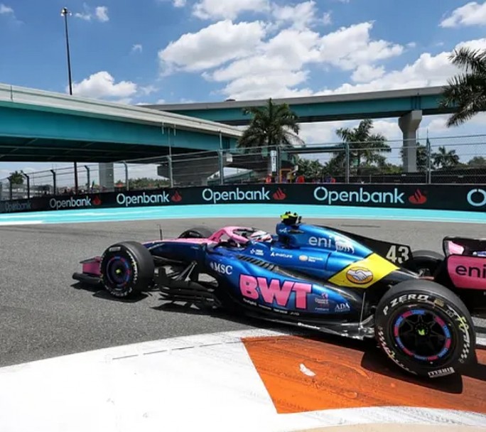 Gran actuación de Franco Colapinto en el GP de Miami