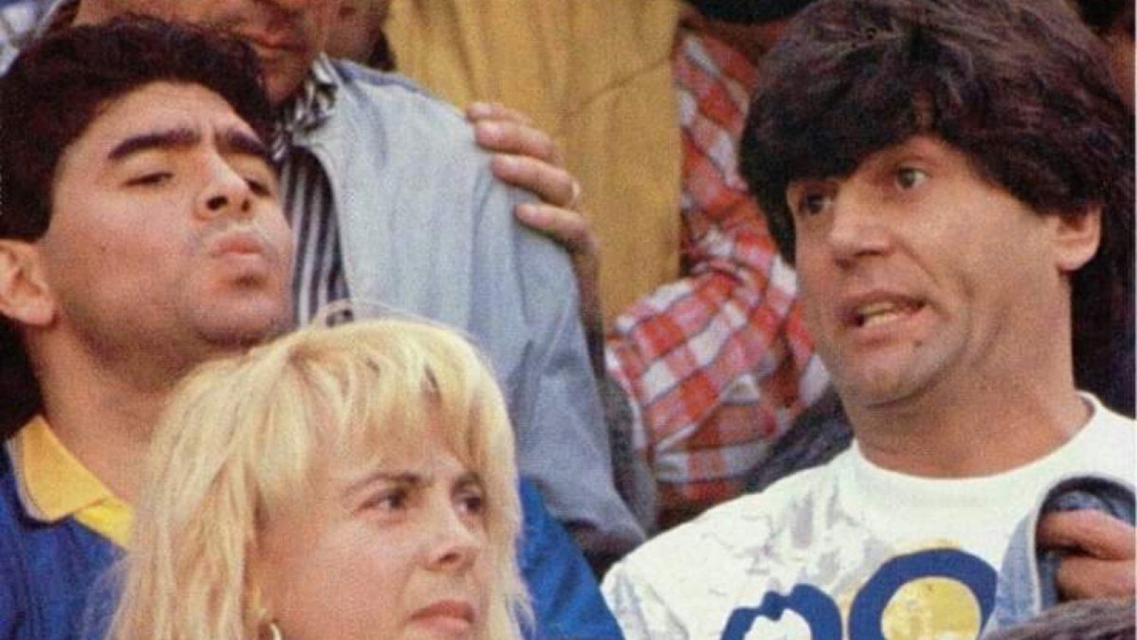 El día que Carlín Calvo fue a ver un Superclásico con Maradona a La Bombonera