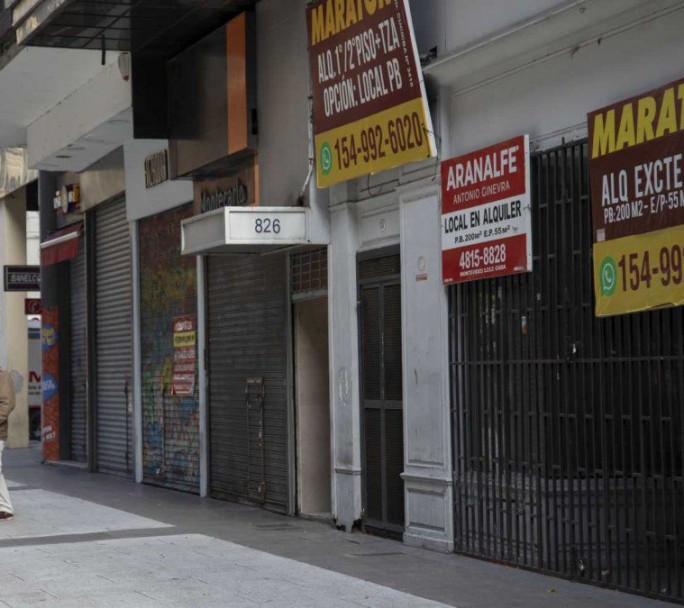 Creció la cantidad de locales en alquiler y venta en la Ciudad