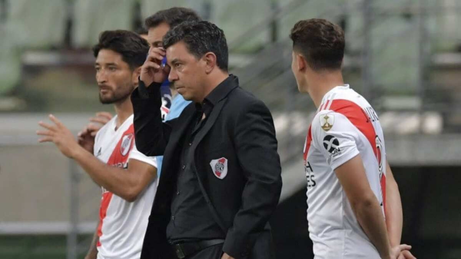 River aplastó a Palmeiras, pero no le alcanzó y quedó afuera de la Copa