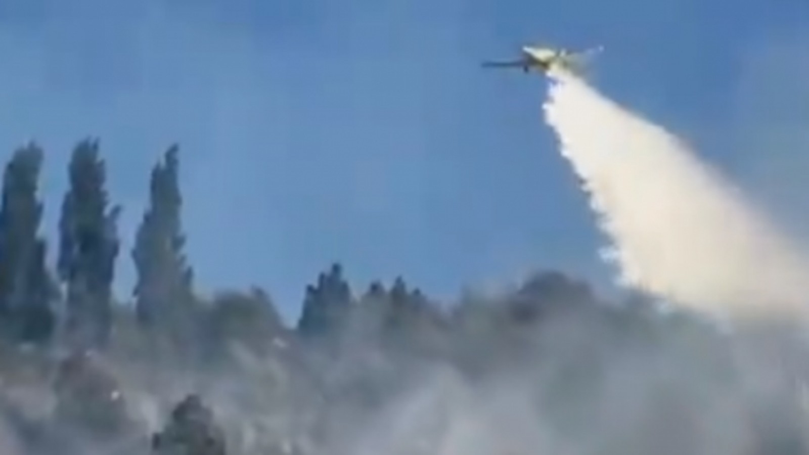 Incendio forestal en San Martín de los Andes, mientras se agrava la situación en El Bolsón