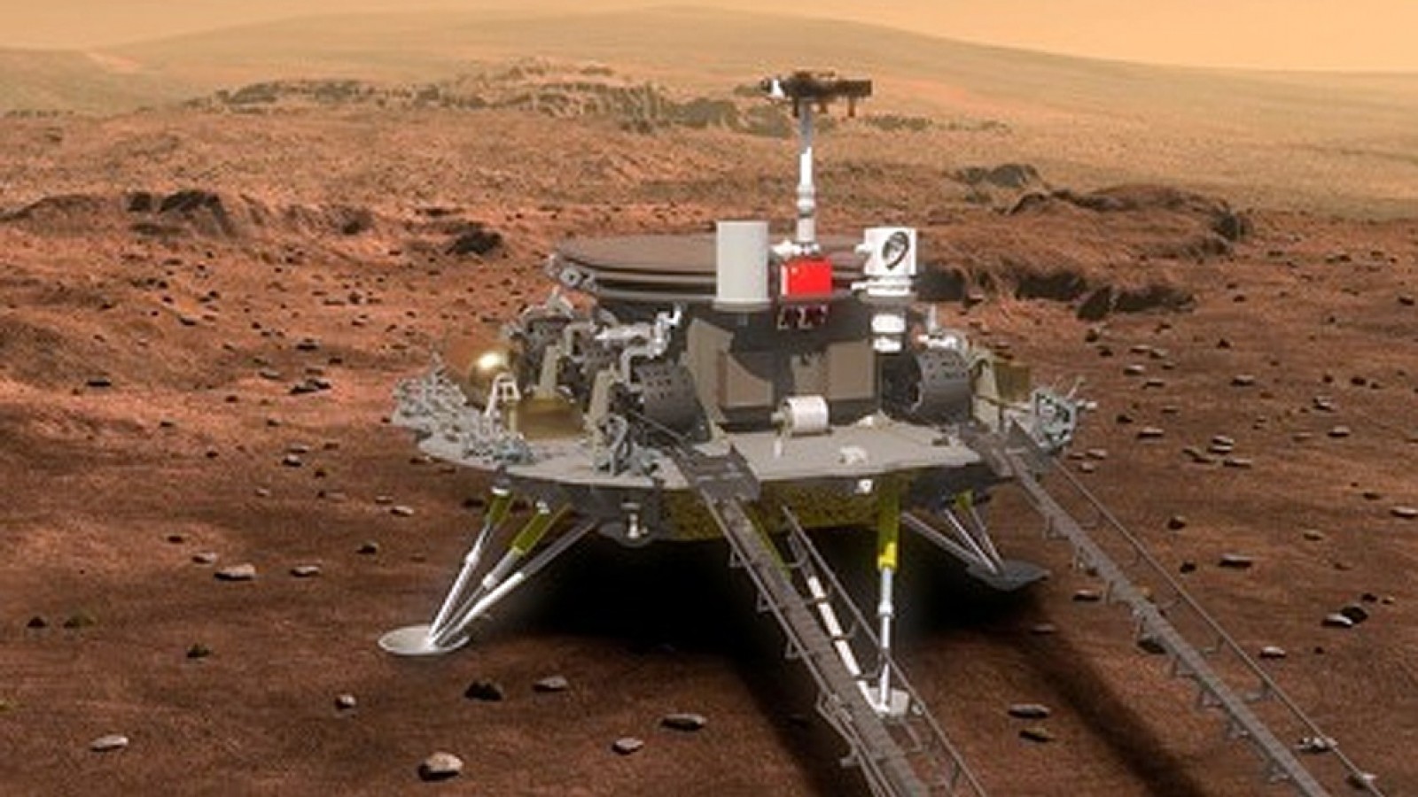 Carrera espacial: China da un paso más para poner un robot en Marte