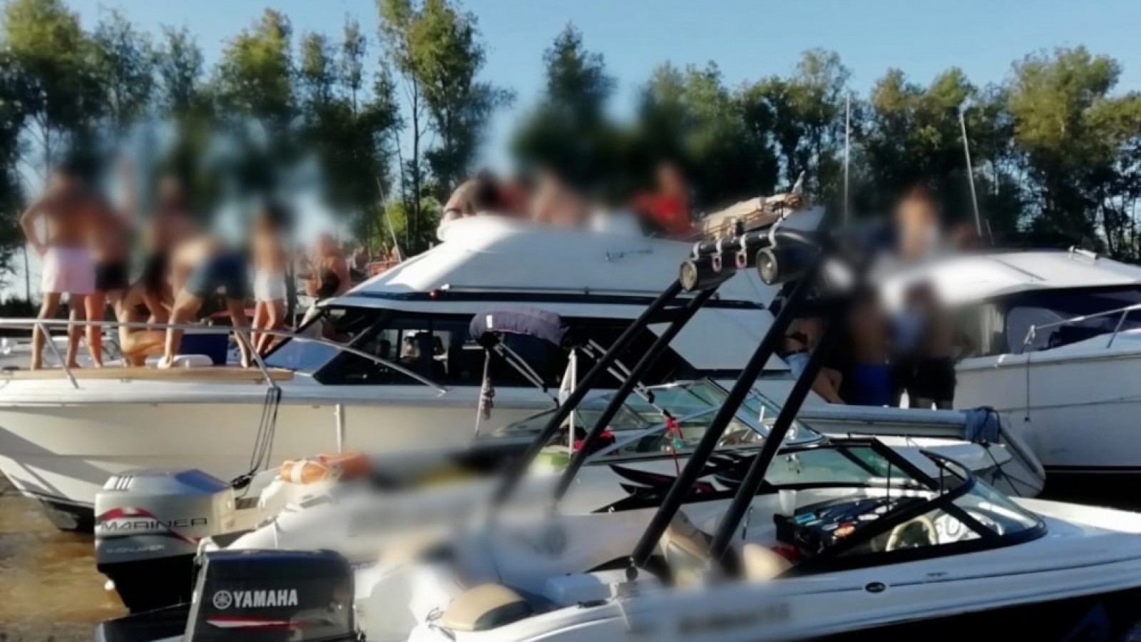 Desbaratan una fiesta clandestina a bordo de un yate cerca de San Isidro