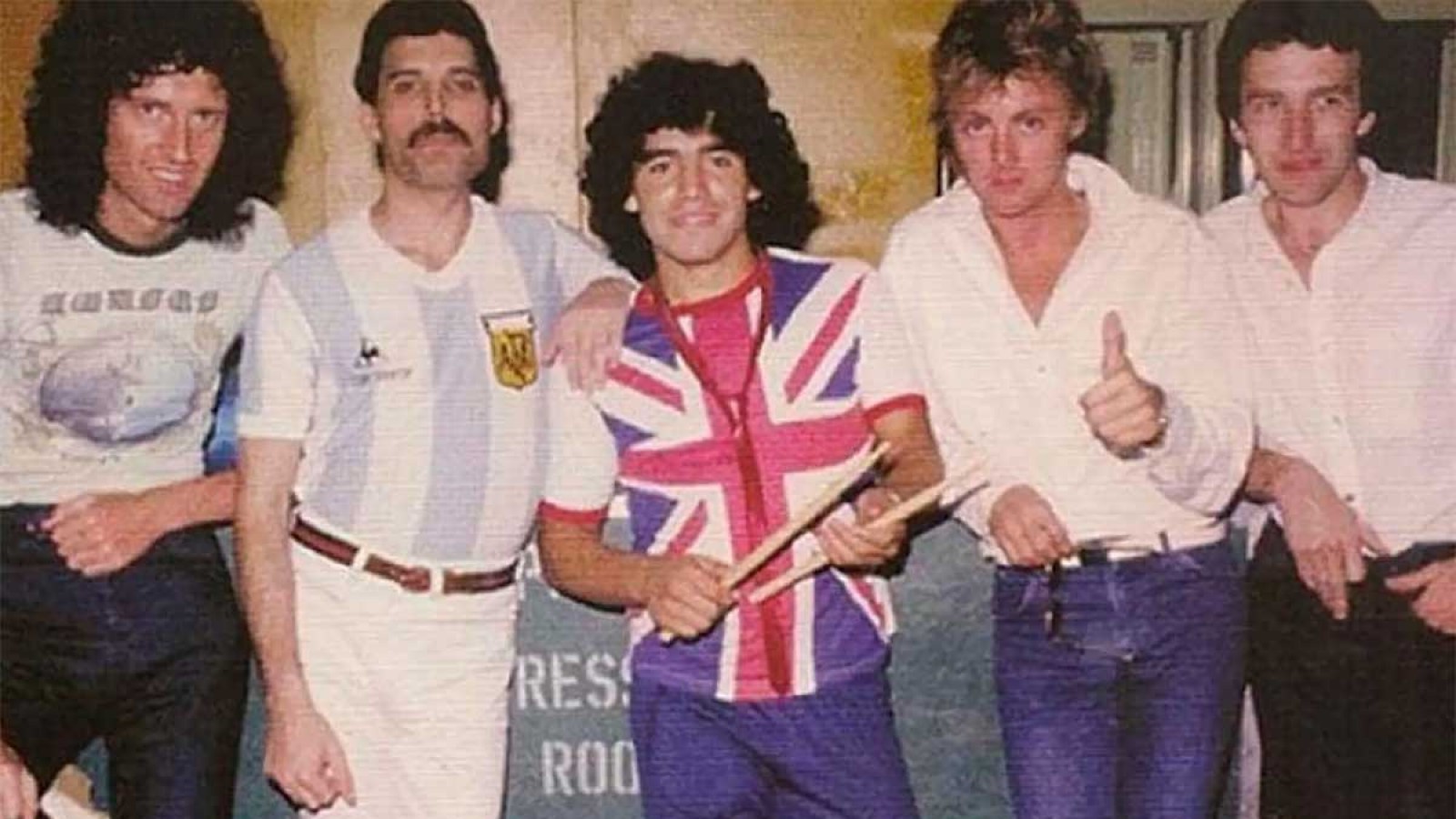 La verdadera historia detrás el encuentro entre Maradona y Queen