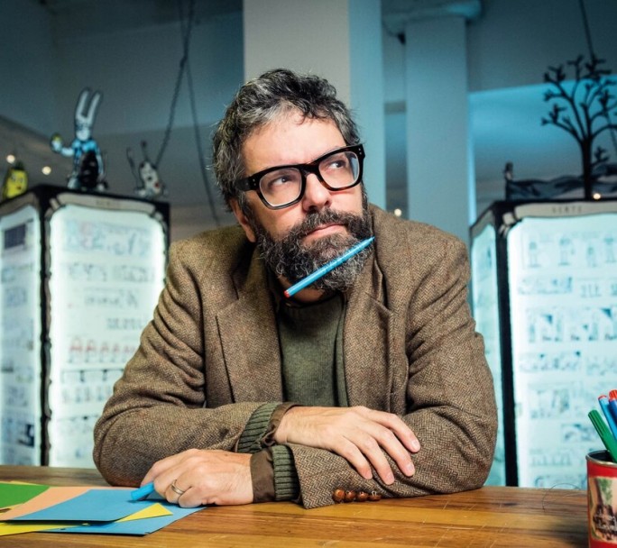 Liniers vuelve a ilustrar The New Yorker con una tapa sobre la primavera y el fin de la pandemia