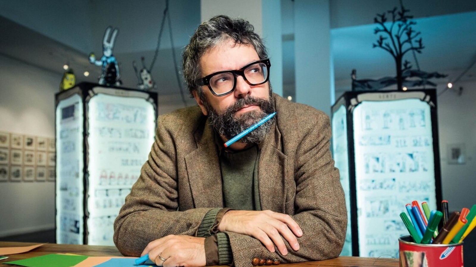 Liniers vuelve a ilustrar The New Yorker con una tapa sobre la primavera y el fin de la pandemia