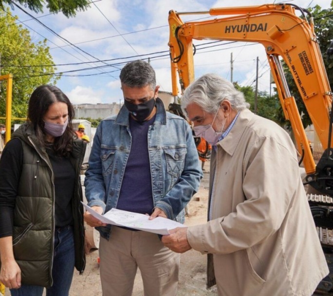 Las obras hidráulicas que le están cambiando la realidad a los vecinos de Florida Oeste