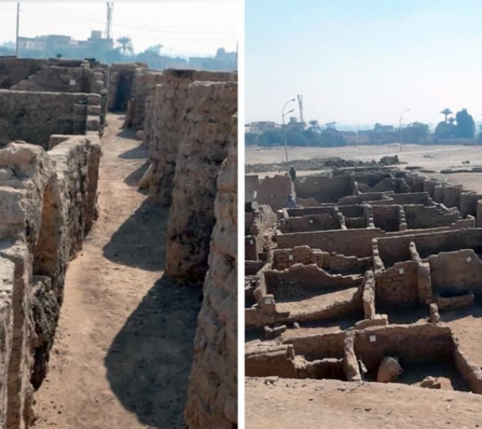 Hallaron en Egipto restos de una ciudad perdida de 3.000 años
