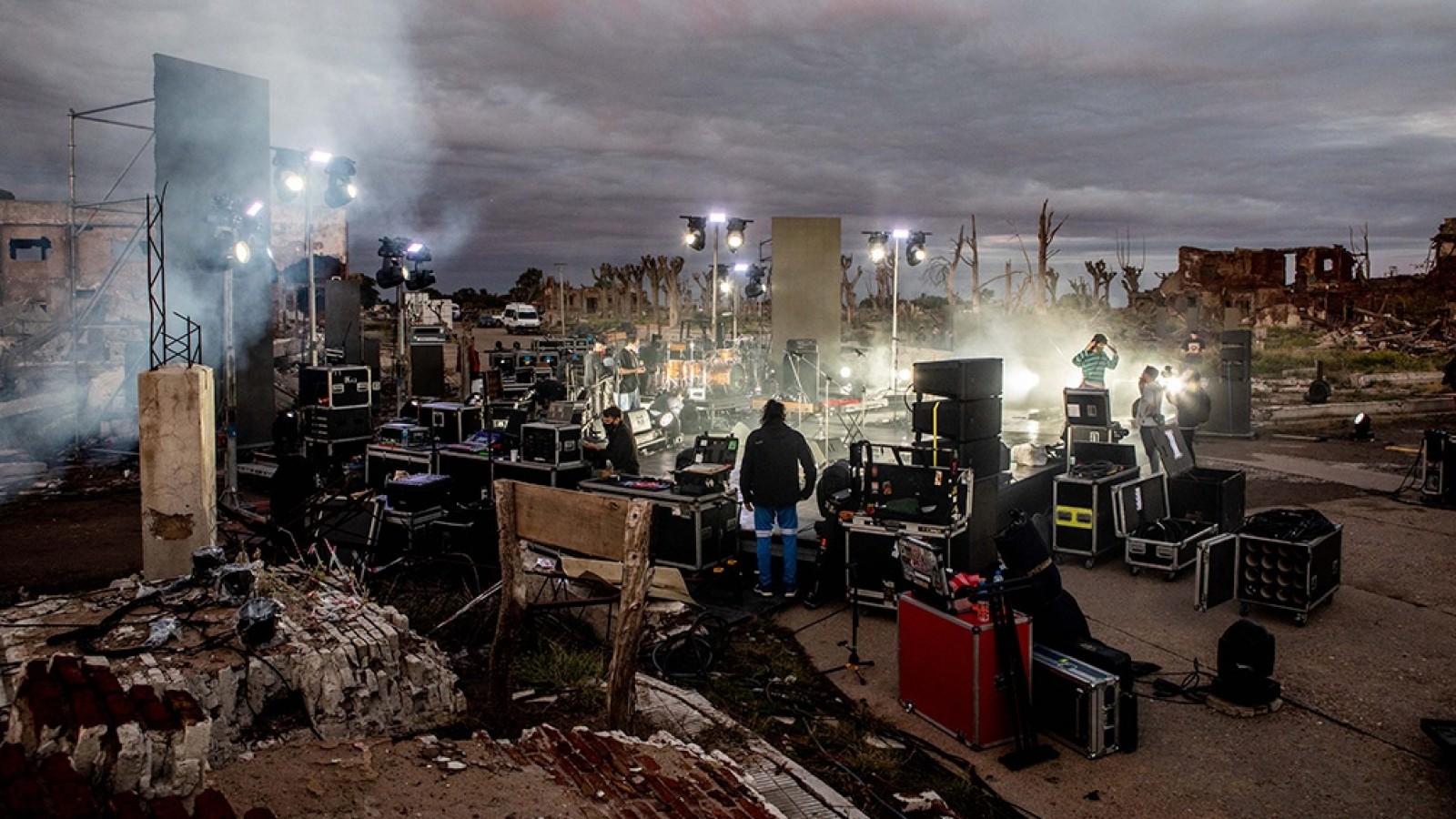 Cómo se gestó el show de Los Fundamentalistas en Epecuén